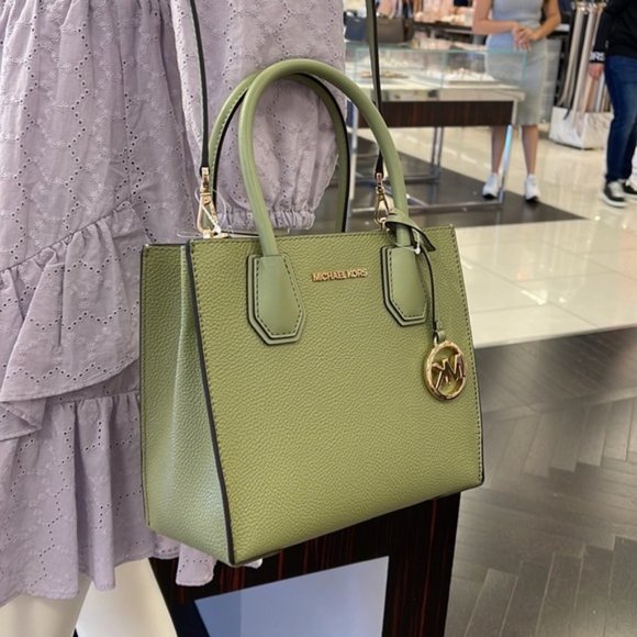 Michael Kors Bags Michael Kors Mercer Medium Leather Messenger